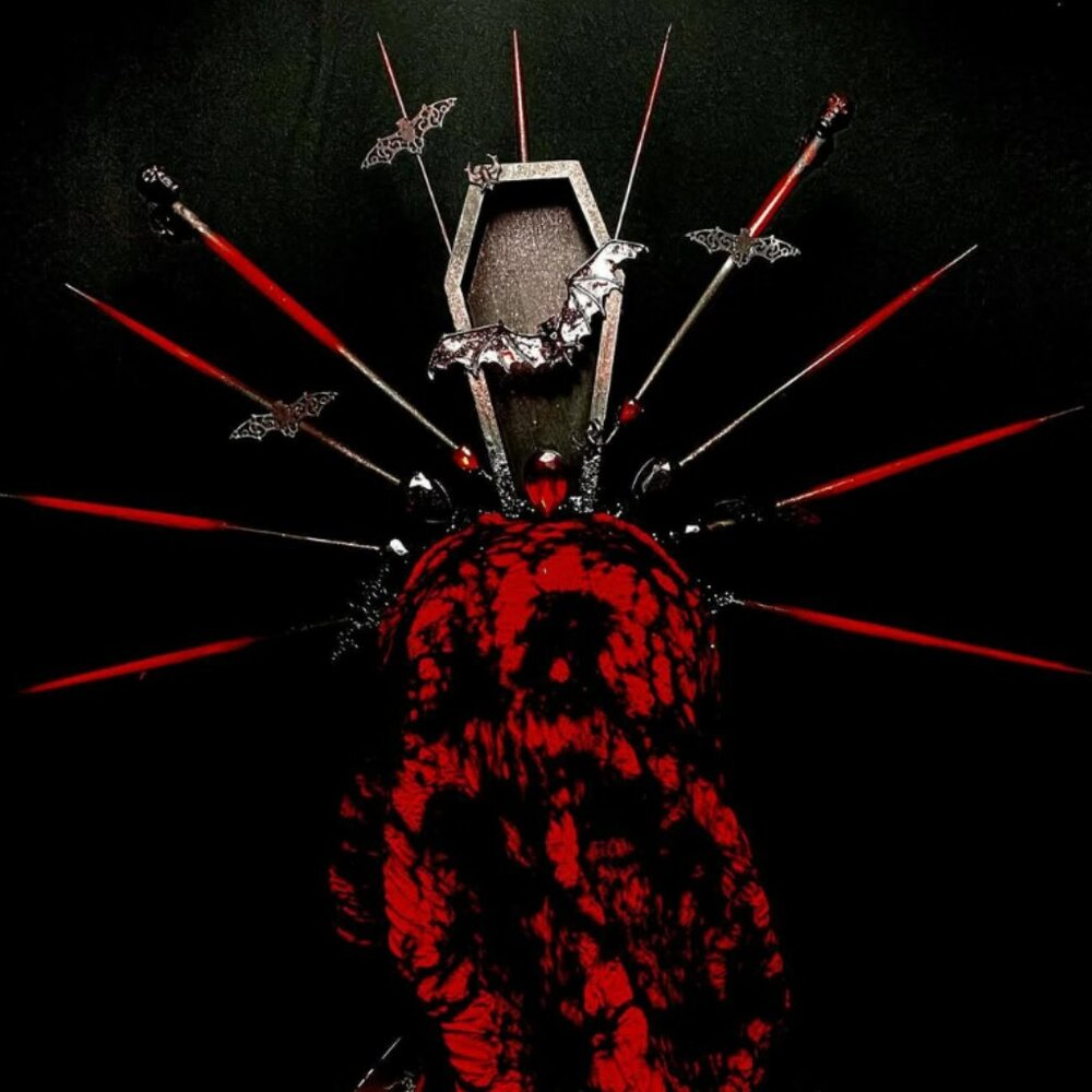 JakSavage Veiled Death Headpiece